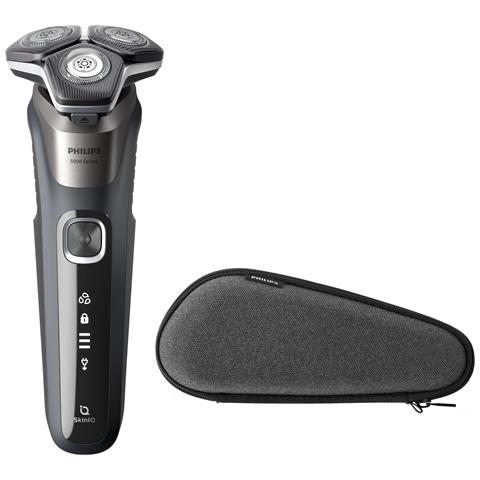 SHAVER Series 5000 S5887/30 rasoio elettrico Rotazione Trimmer Nero, Grigio - Foto 1