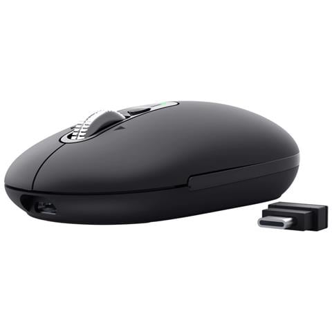 Trust Seron Slim Multi, Ambidestro, Ottico, RF senza fili + Bluetooth, 3200 DPI, Nero - Foto 2