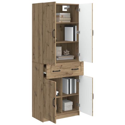 Set di armadi 2 pcs Legno ingegnerizzato - Foto 2