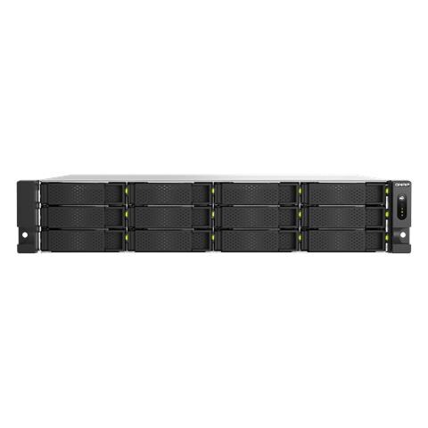 TS-H1465U-RP Server di archiviazione Armadio (2U) 8 GB DDR5 0 TB QTS Nero - Foto 1