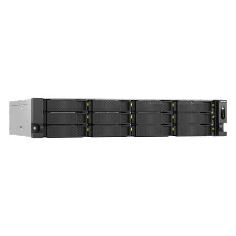 TS-H1465U-RP Server di archiviazione Armadio (2U) 8 GB DDR5 0 TB QTS Nero - Foto 2