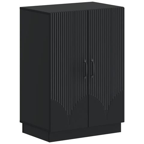 Mobile per scarpe HOORN 59,5 x 39,5 x 87 cm Nero - Foto 1