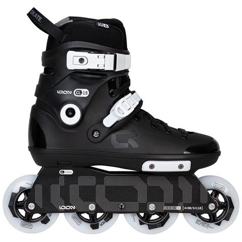 Pattini in linea CL 15 neri (Nero, 40-41) - Foto 1