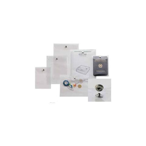 confezione da 40 pezzi - busta con bottone press 2e 9,5x12cm - Foto 1