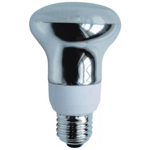Lampadina fluorescente luce calda 2700K E27 W9 V230 5 Pz - Foto 4