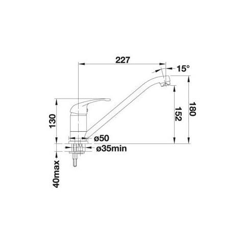 Miscelatore Lavello Daras Silgranit Antracite - Foto 2