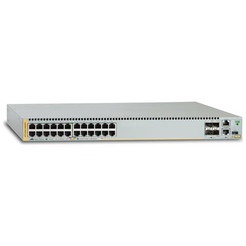 AT-x930-28GPX Gestito L3 Gigabit Ethernet (10/100/1000) Supporto Power over Ethernet (PoE) Grigio - Foto 1