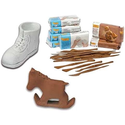 Gioco Pasta Modellabile 500g Ps 07976 Plastilina Terracotta - Foto 2