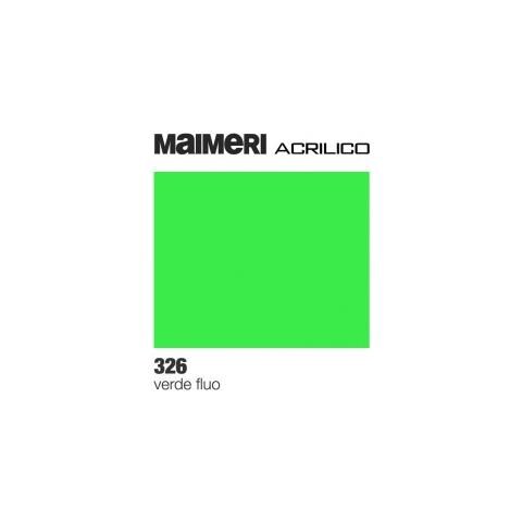 Acrilico Verde Fluo Tubetto 75ml. - Foto 2