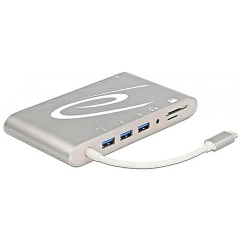 USB Type C 3.1 Dockingstation4K | DP+HDMI+VGA+LAN - Foto 2