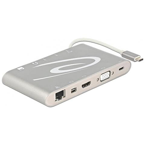 USB Type C 3.1 Dockingstation4K | DP+HDMI+VGA+LAN - Foto 3