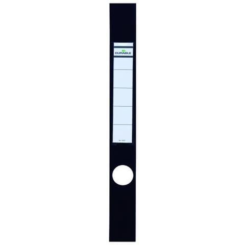 Ordofix Porta Etichette Adesive Raccoglitori Anelli 40x390mm Nero 10pz - Foto 1