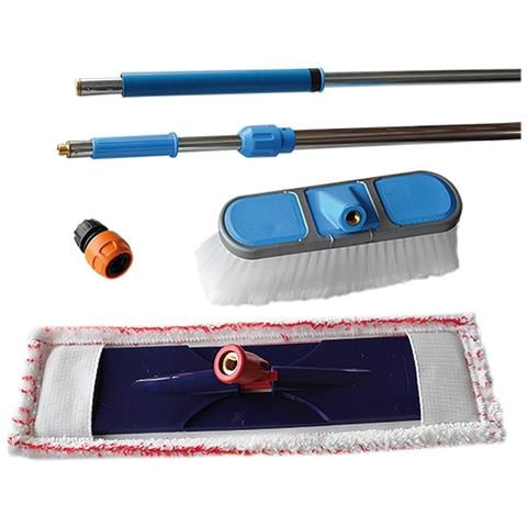 Spazzolone Pannelli Fotovoltaici Kit Solar Wash - Foto 6