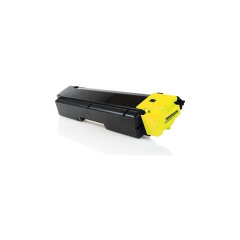 TONER COMPATIBILE -  Per Kyocera Tk-590 1t02kvanl0 Giallo 5000pag. +vaschetta - Foto 1