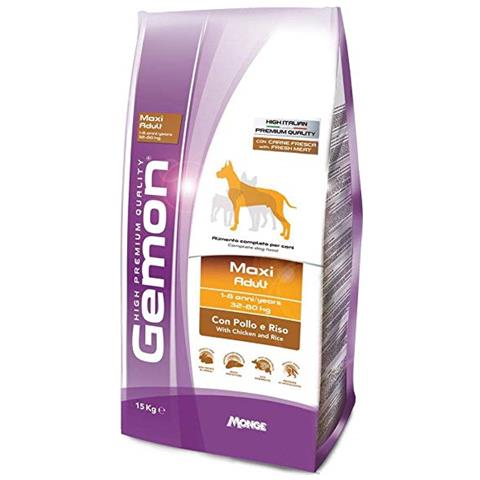 Maxi Adult Pollo E Riso - Crocchete Cane Taglia Grande Kg. 15 - Foto 3