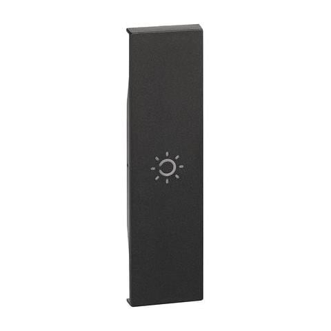 Cover Living Now Con Simbolo Luce 1m Nera Kg01a - Foto 1