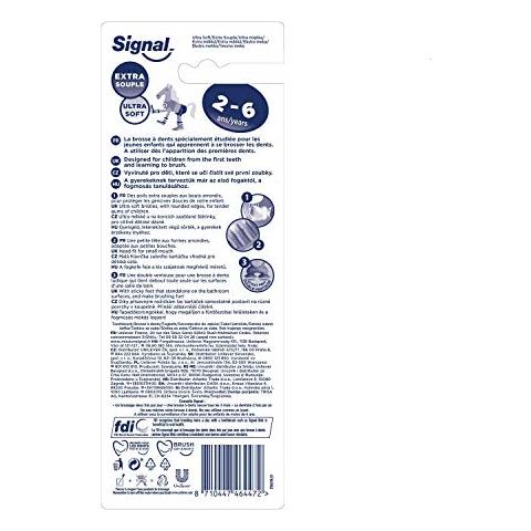 Segnale Spazzolino Da Denti Morbido In Più Per Bambini Dai 02:00 6 Anni - Foto 2