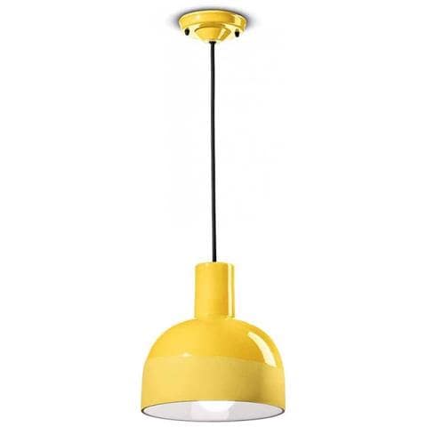 Lampada A Sospensione Decò C2400-gil Colore Giallo - Foto 1