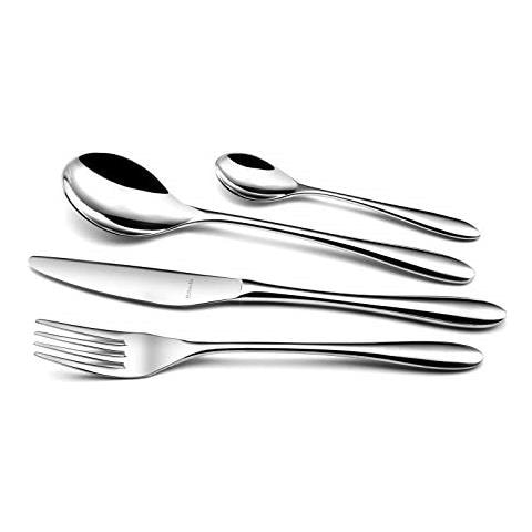 Cuba Set 12 Cucchiai, Acciaio Inox 18/10, 216 Mm Di Lunghezza, Acciaio Inox Altre Leghe - Foto 3