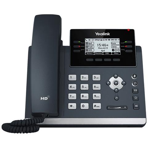 Sip T42u Telefono Ip Grigio Lcd Wi-fi - Foto 2