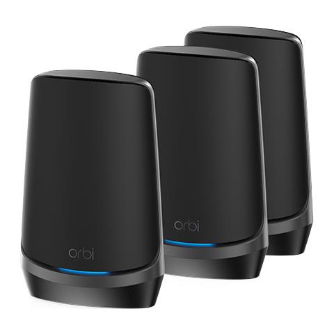 RBKE963B router wireless 10 Gigabit Ethernet Quad-band (2.4 GHz / 5 GHz-1 / 5 GHz-2 / 6 GHz) Nero - Foto 1