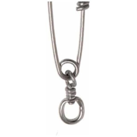 Moschettone Inox Con Girella Grigio 125 Mm - Foto 3