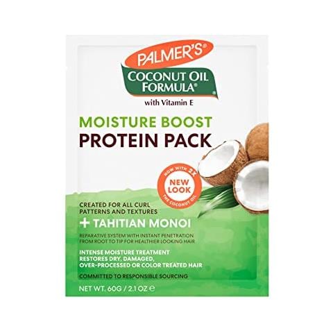 Coconut Oil Protein Pack Balsamo 2,1 Once (12 Pezzi) (62 Ml) - Foto 1