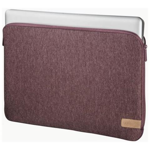 Jersey Borsa Per Notebook 35,8 Cm (14.1"") Custodia A Tasca Rosso - Foto 2