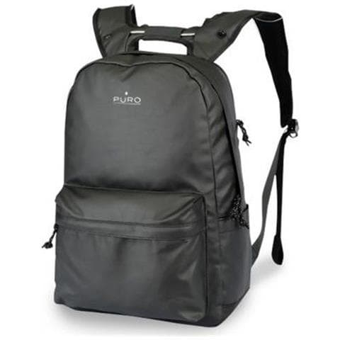 Zaino Universale In Nylon Per Pc/tablet, Nero - Foto 1