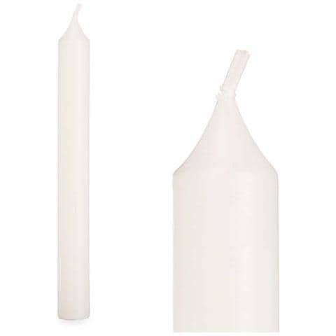 Set Di Candele Bianco 2 X 2 X 20 Cm (12 Unità) - Foto 4