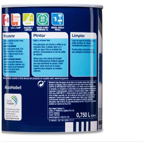 Vernice 5057422 750 Ml Smalto Per Finiture - Foto 2