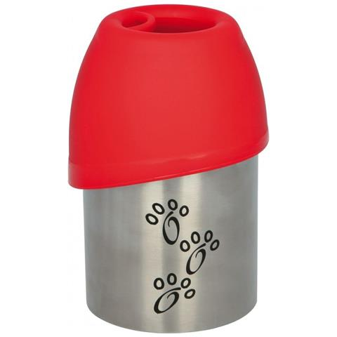 Bottiglia Trixie 24605 Rosso Acciaio Inossidabile Plastica 300 Ml - Foto 1