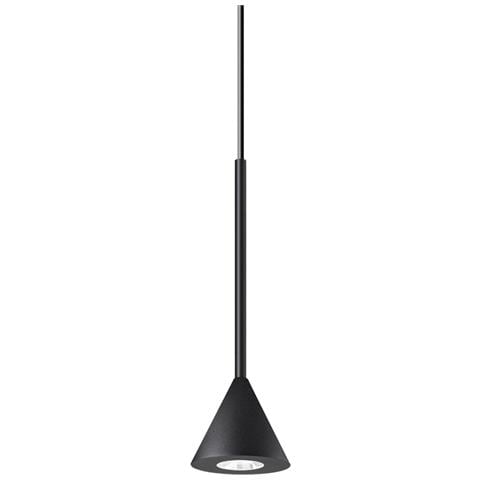 Lampada A Sospensione Contemporanea Archimede Metallo Nero Led 4w 3000k - Foto 1