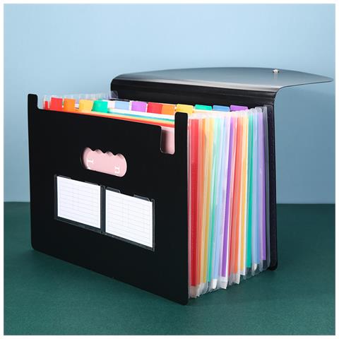 Cartella Di File Con Etichette - Organizzatore Di Documenti  S - Foto 2