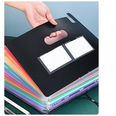 Cartella Di File Con Etichette - Organizzatore Di Documenti  S - Foto 6