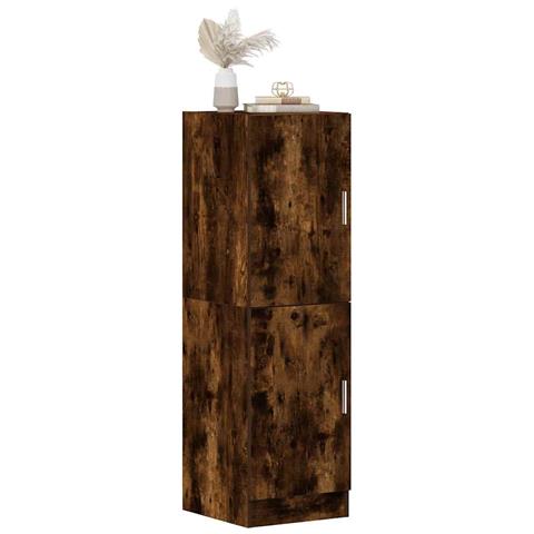 Armadietto Cucina Rovere Fumo 38x41,5x131,5 Cm In Legno - Foto 1