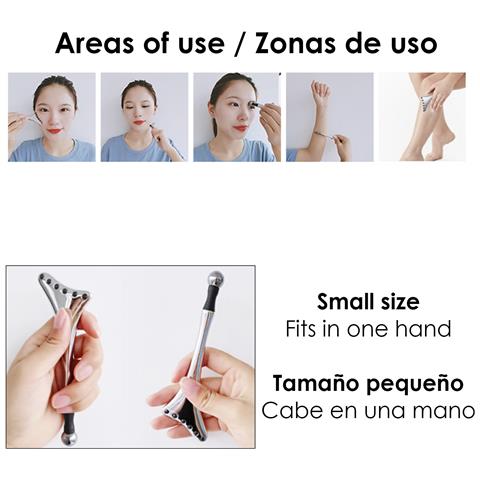 Massaggiatore Facciale E Corporeo In Pietra Terahertz Giapponese, Rilassamento Cervicale. Strumento Per Il Sollievo Dal Dolore Cura Della Salute. - Foto 2