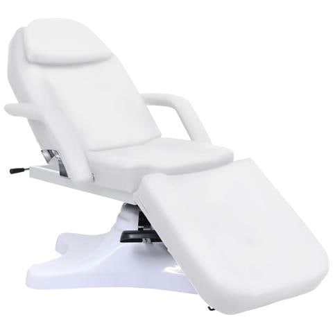 Lettino Da Massaggio Bianco 180x62x (86,5-118) Cm - Foto 2