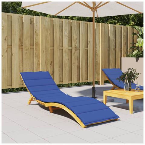 Cuscino Per Lettino Blu Reale 200x70x3 Cm In Tessuto Oxford - Foto 8