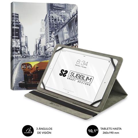 SUB-CUT-4TC007 custodia per tablet 25,6 cm (10.1") Custodia a libro - Foto 1