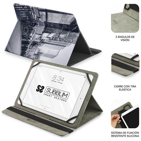 SUB-CUT-4TC007 custodia per tablet 25,6 cm (10.1") Custodia a libro - Foto 3
