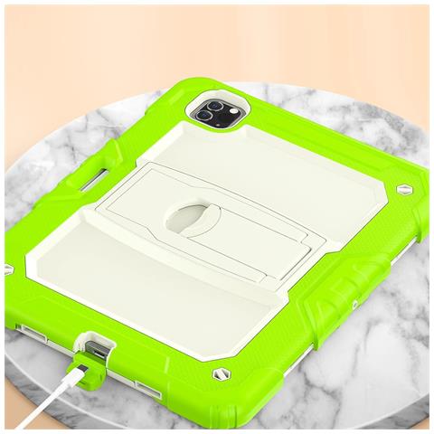 Custodia Per Ipad Mini 6 8.3"" Con Supporto E Alloggiamento Per Stilo Verde - Foto 4