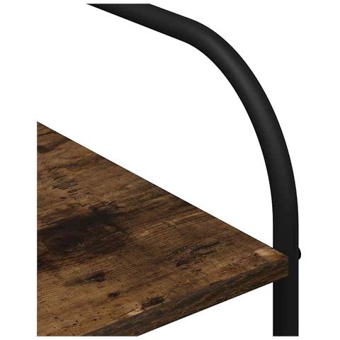 Stendibiancheria Marrone 120 x 44 x 160 cm Legno multistrato - Foto 9