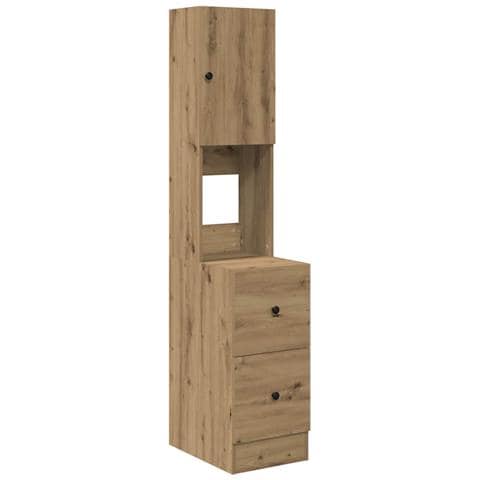 Mobile da cucina con porta rovere artigianale Legno multistrato - Foto 1