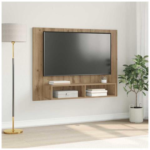 Mobile TV da Parete rovere artigianale 120 x 23.5 x 90 cm - Foto 2