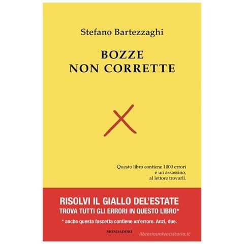 Stefano Bartezzaghi - Bozze non corrette - Foto 1