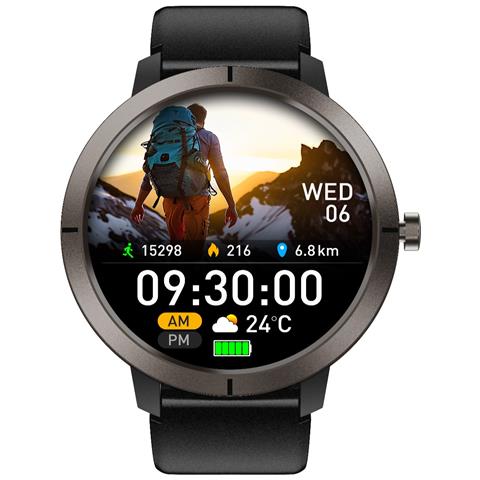 Smartwatch Gps Con Posizionamento Multi-satellite, Schermo Amoled E Chiamata Bluetooth Black - Foto 1