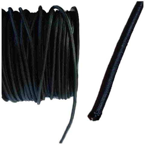 Corda Elastica Nera 8 Mm 10 Metri - Foto 1