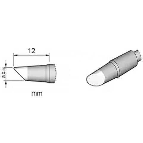 Punta Di Saldatura C245-966 - Compatibile Con Stazioni Jbc, Aixun, Sugon, Yihua | Precisione E Durata | Materiale Resistente - Foto 2