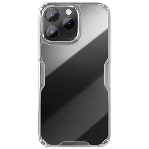 Cover per iPhone 16 Pro - TPU+PC, Trasparente - Foto 1